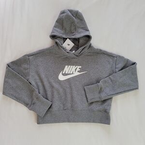 Nike NWT‎ Kids Gray Pullover Hoodie Sweatshirt Size XL
